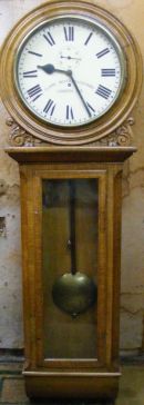 Norwich style wall clock